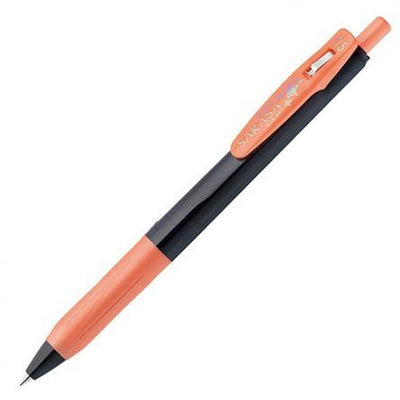 Zebra - Bolígrafo 0.5mm SARASA DecoShine - Naranja