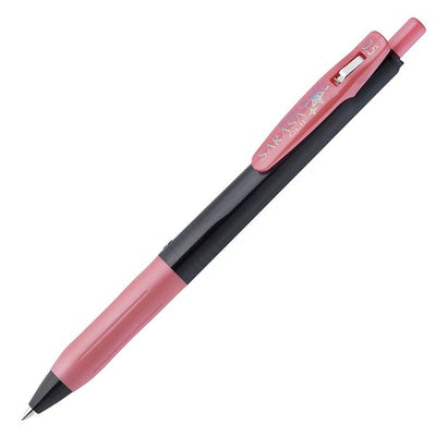 Zebra - Bolígrafo 0.5mm SARASA DecoShine - Rojo