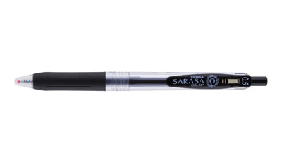 Zebra - Bolígrafo 0.5mm SARASA Clip - Negro