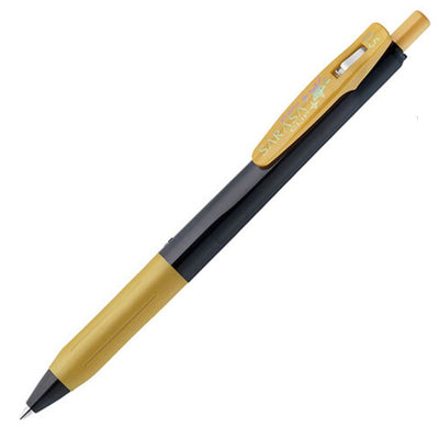 Zebra - Bolígrafo 0.5mm SARASA DecoShine - Oro
