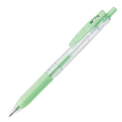 Zebra - Bolígrafo 0.5mm SARASA Milk - Verde