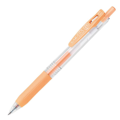 Zebra - Bolígrafo 0.5mm SARASA Milk - Naranja