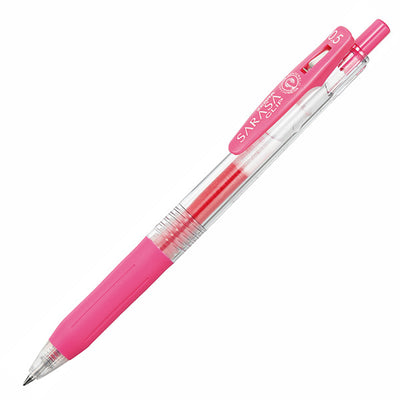 Zebra - Bolígrafo 0.5mm SARASA Clip - Rosa