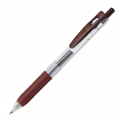 Zebra - Bolígrafo 0.3mm SARASA Clip - Marrón