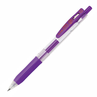 Zebra - Bolígrafo 0.3mm SARASA Clip - Lila