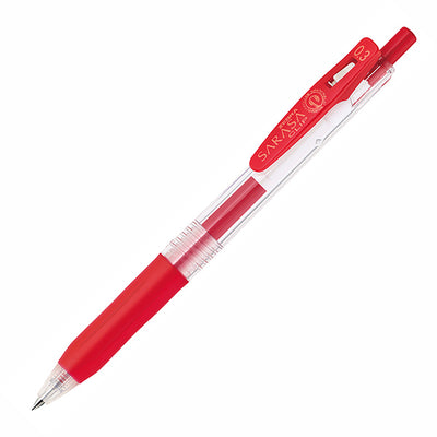 Zebra - Bolígrafo 0.3mm SARASA Clip - Rojo