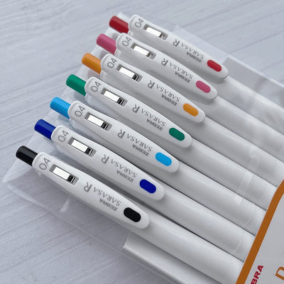 Zebra - Set 7 Bolígrafos 0.4mm SARASA R