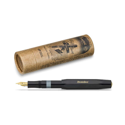Kaweco - Pluma Estilográfica - Piston Sport CLASSIC - Black/Gold