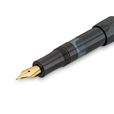 Kaweco - Pluma Estilográfica - Piston Sport CLASSIC - Black/Gold