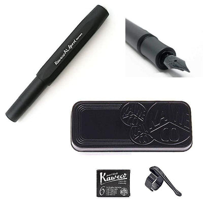 Kaweco - Pluma Estilográfica - Sport Aluminio - All Black