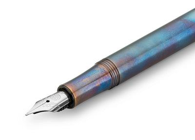 Kaweco - Pluma estilográfica LILIPUT FireBlue - Sopleteado