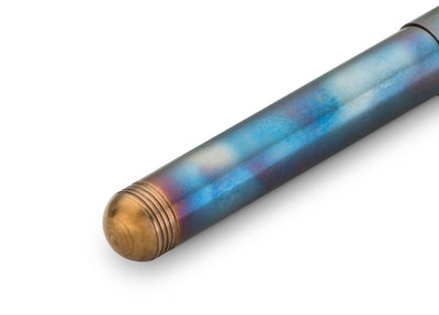 Kaweco - Pluma estilográfica LILIPUT FireBlue - Sopleteado