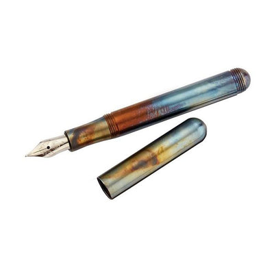 Kaweco - Pluma estilográfica LILIPUT FireBlue - Sopleteado