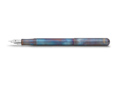 Kaweco - Pluma estilográfica LILIPUT FireBlue - Sopleteado