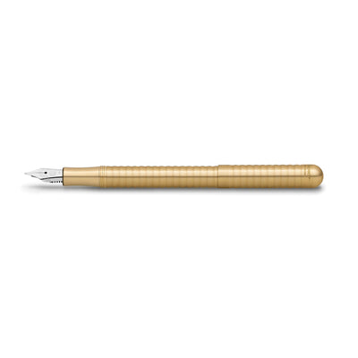 Kaweco - Pluma estilográfica LILIPUT Wave - Latón