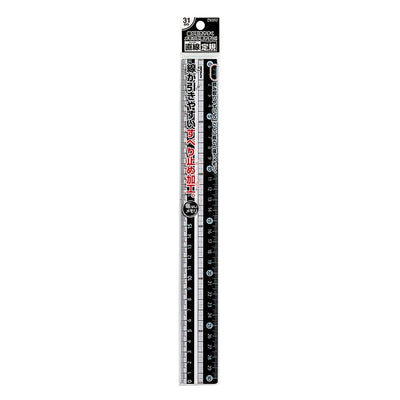 Kutsuwa - Regla negra 31 cm