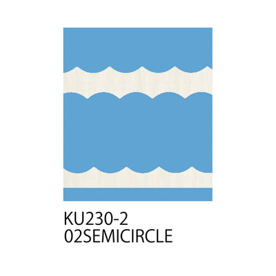 Kuretake - Tijeras Craft - 02 Semicircle