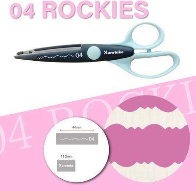Kuretake - Tijeras Craft - 04 Rockies