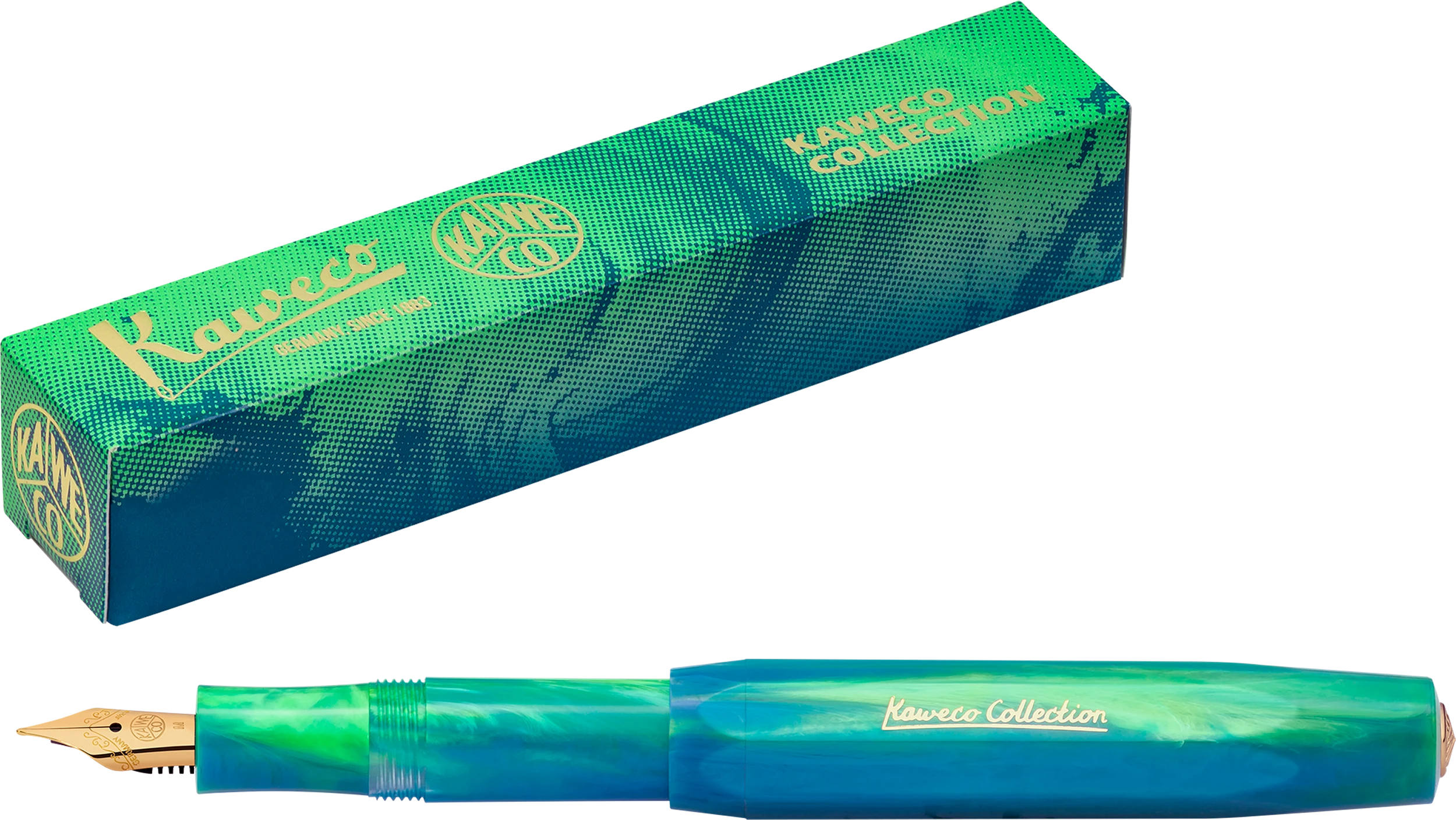 Kaweco - Pluma Estilográfica - Sport Collection - Marble Ocean