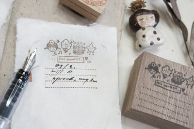 Black Milk Project - Sello de madera NOTES - This moment L