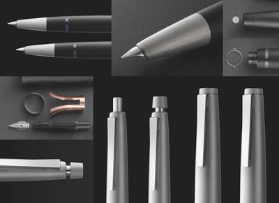 LAMY - Pluma Estilográfica 2000 - Black - ORO 14K