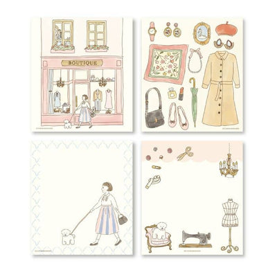 Furukawashiko - Bloc de Notas Boutique - 100 ud - Bonjour Paris