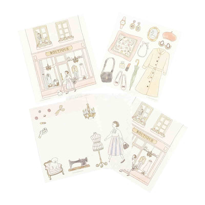 Furukawashiko - Bloc de Notas Boutique - 100 ud - Bonjour Paris