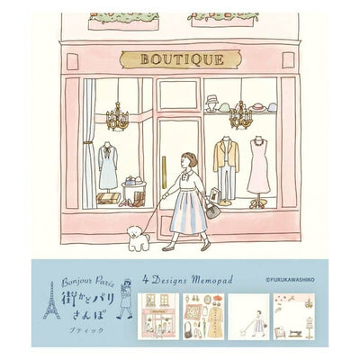 Furukawashiko - Bloc de Notas Boutique - 100 ud - Bonjour Paris