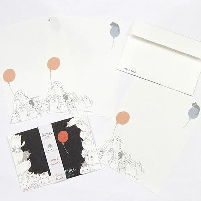 Shinzi Katoh - Set Cartas y Sobres - Cat Hill Black