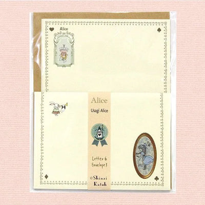 Shinzi Katoh - Set Cartas y Sobres - Usagi Alice