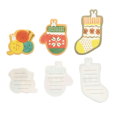 Furukawashiko - Set cartas y sobres mini - Rabbit Knitting