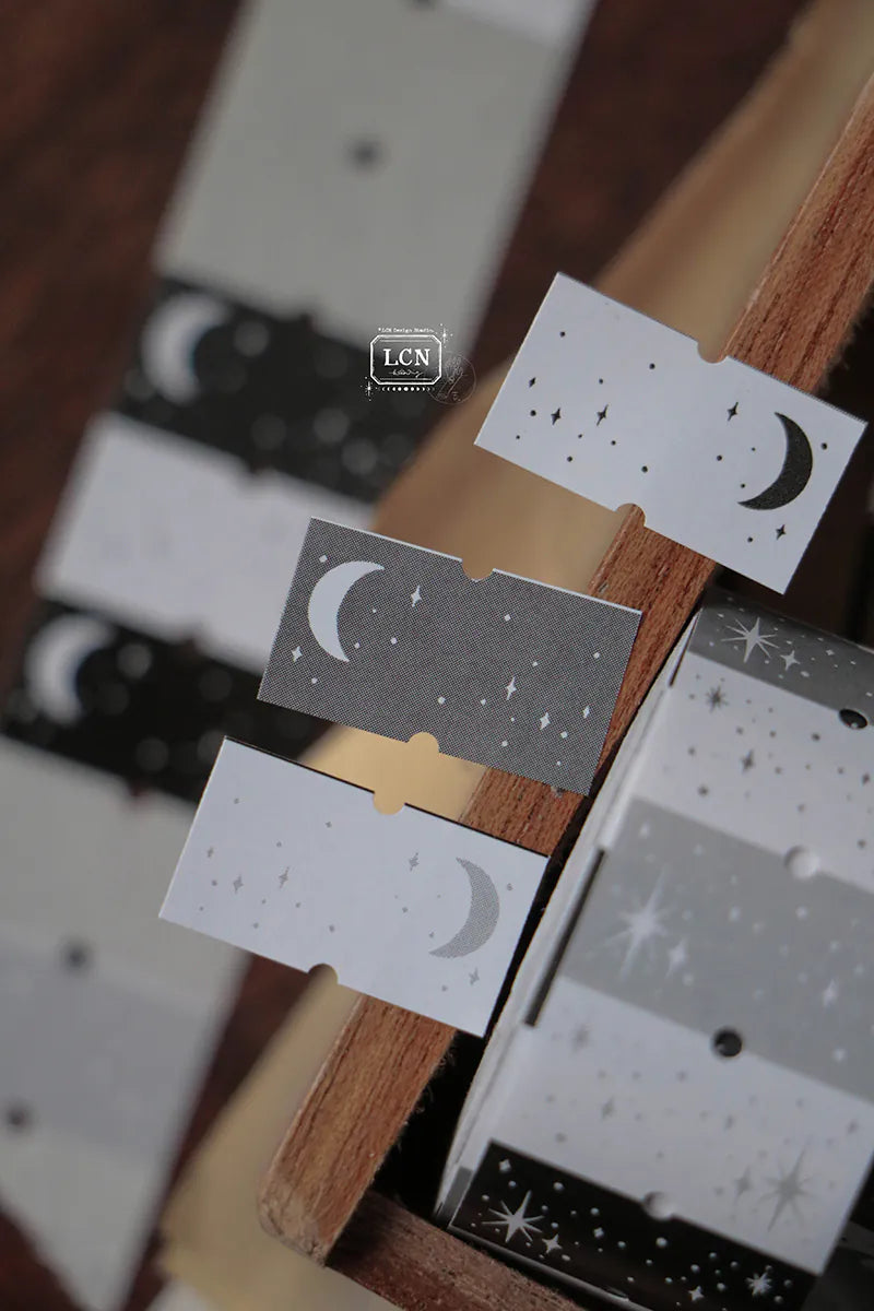 LCN - Pegatinas en Rollo - Moon / Stars