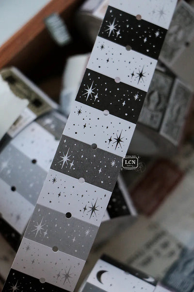 LCN - Pegatinas en Rollo - Moon / Stars