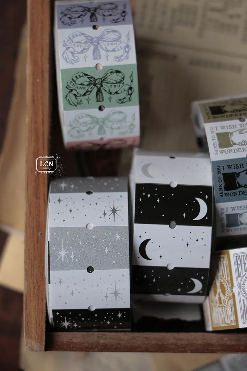 LCN - Pegatinas en Rollo - Moon / Stars