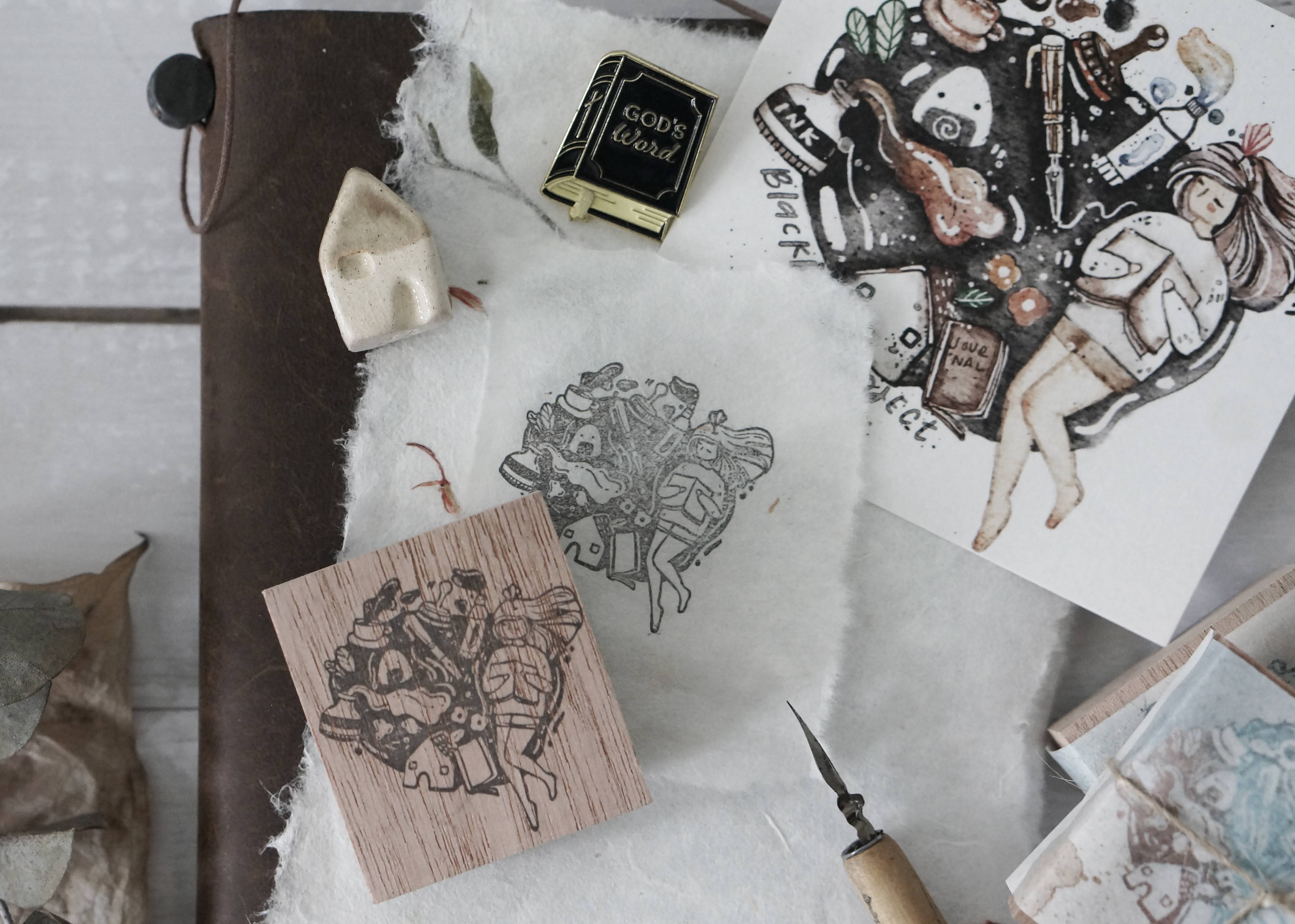 Black Milk Project - Sello de madera - Stationery - Me Time Series