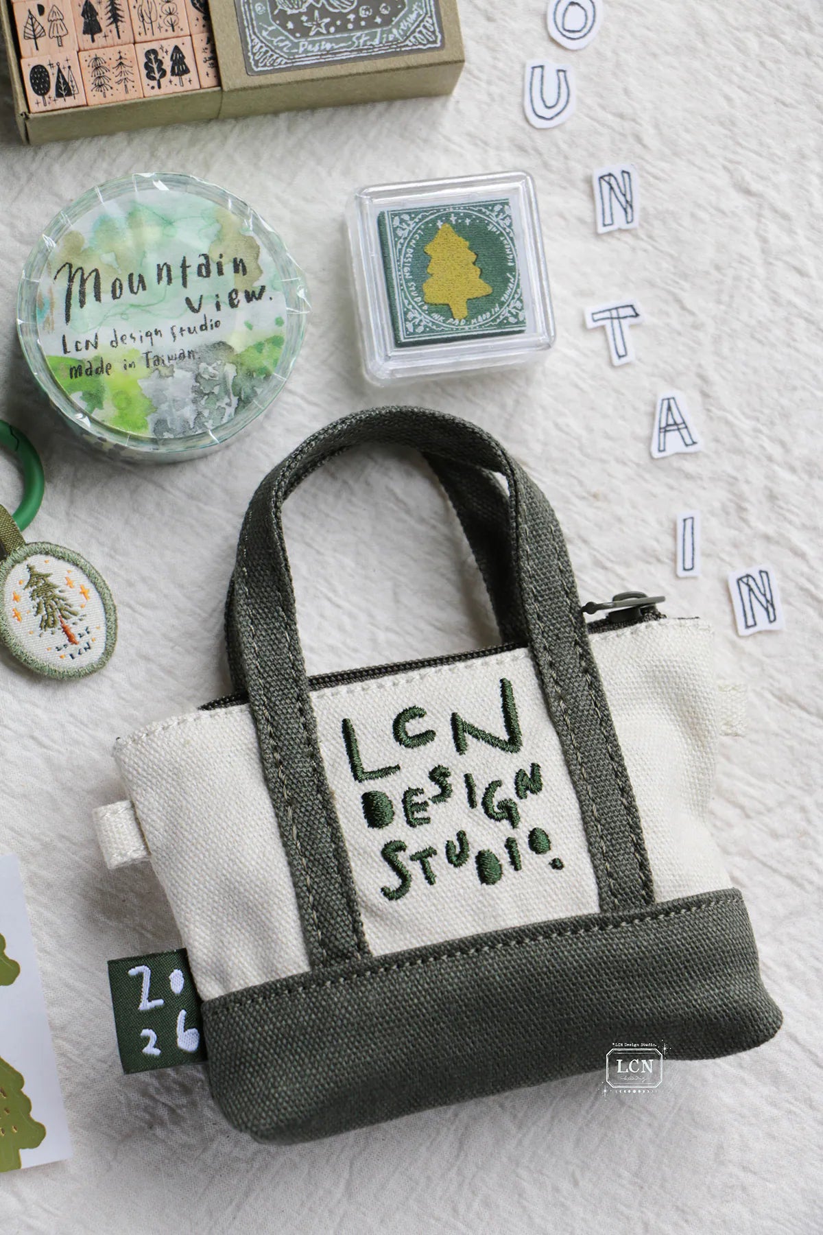 LCN - Mini Tote Stationery Set - Little Mountain