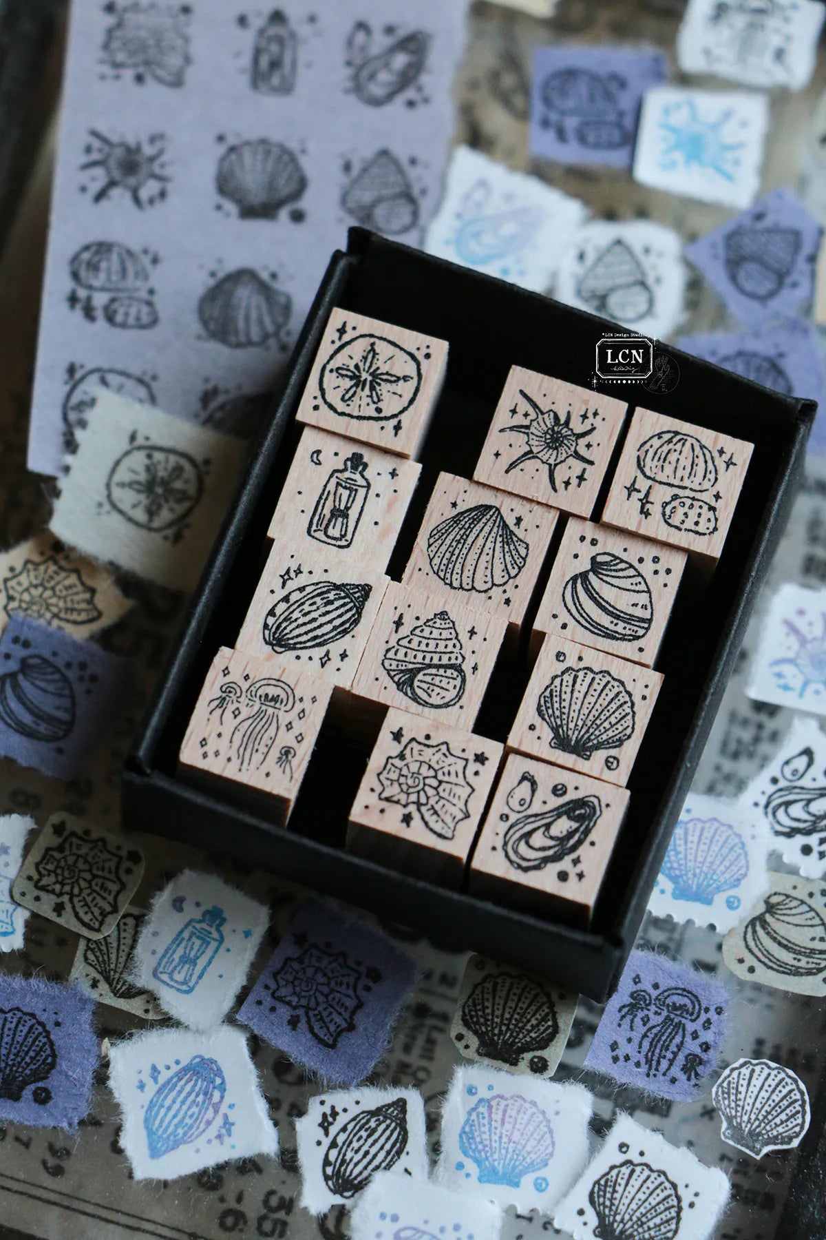 LCN - Mini Tote Stationery Set - Big Ocean