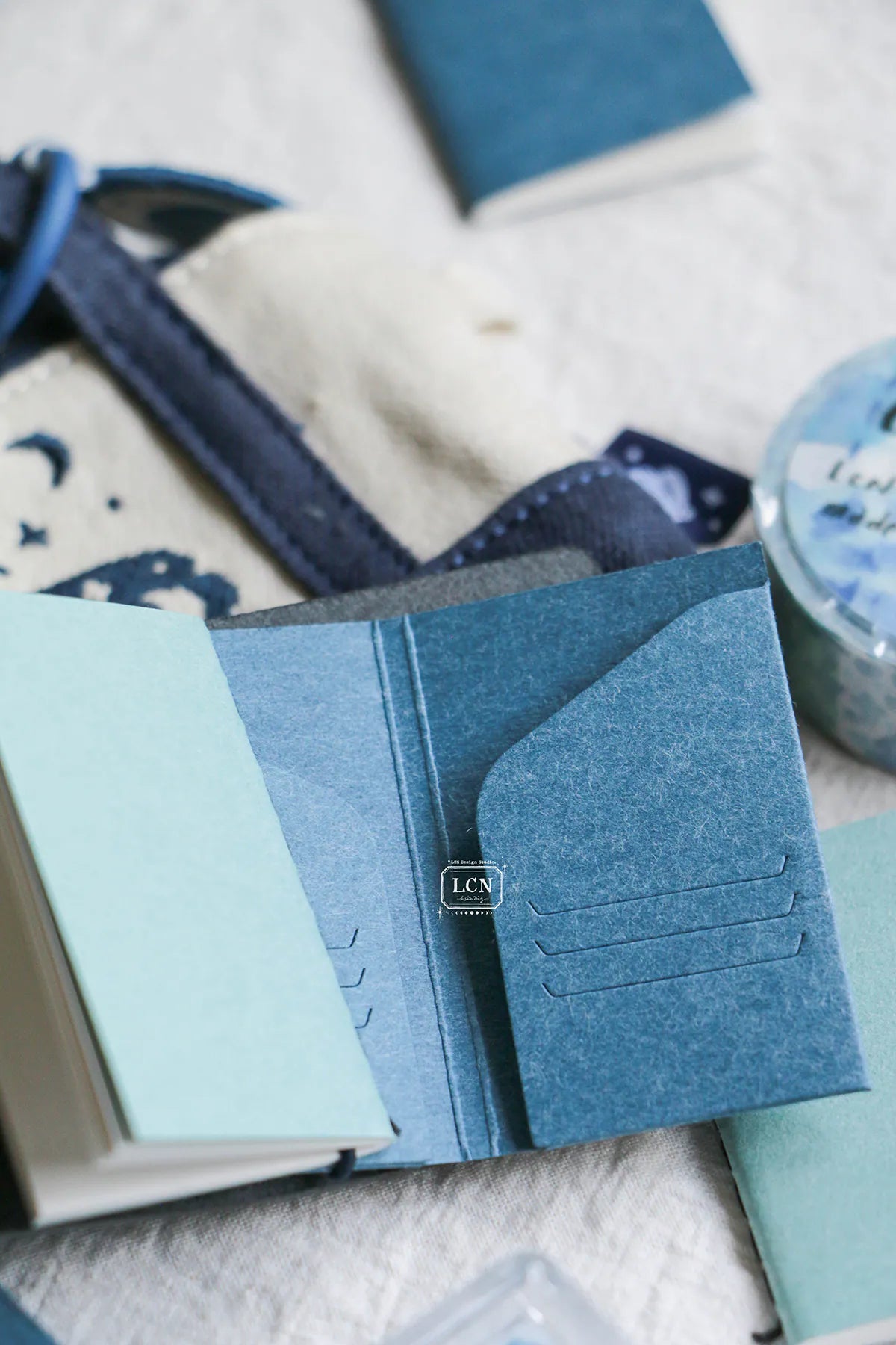 LCN - Mini Tote Stationery Set - Big Ocean