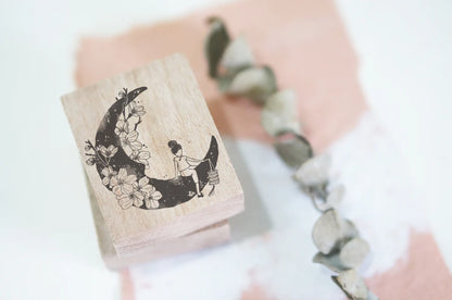 Black Milk Project - Sello de madera - Moon Child