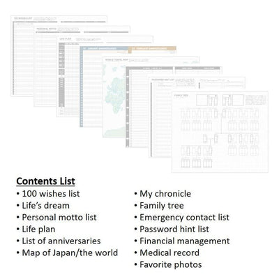 Kokuyo JIBUN TECHO - Cuaderno LIFE - A5 Slim