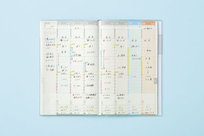 Kokuyo JIBUN TECHO - Agenda Semanal 2027 - FirstKit Orange - A5 Slim