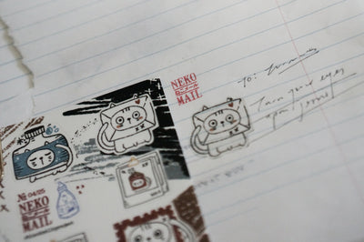 Black Milk Project - Hoja de Pegatinas PET Mini - Neko Mail