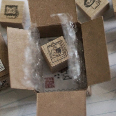 Black Milk Project - Set de 11 Pegatinas + Mini Sello PICTURE - Neko Mail