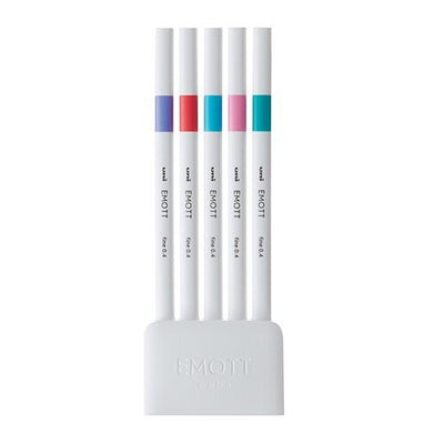 Mitsubishi Uni - Set 5 Marcadores - EMOTT 05 Candy Pop