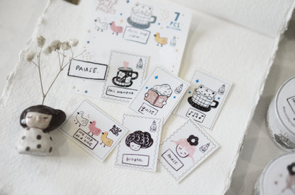 Black Milk Project - Set de 7 Pegatinas PET  - This moment