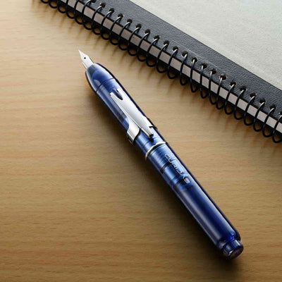 Platinum - Pluma Estilográfica Retráctil - Abyss Blue - CURIDAS