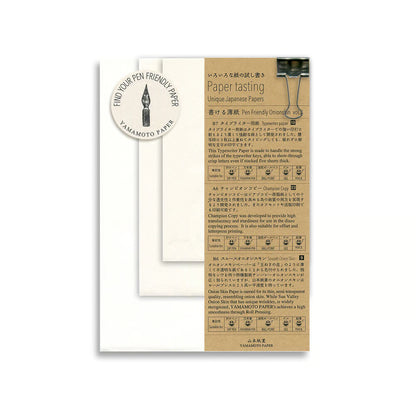 Yamamoto Paper - Cata de papeles - Pen Friendly Onionskin Vol.2