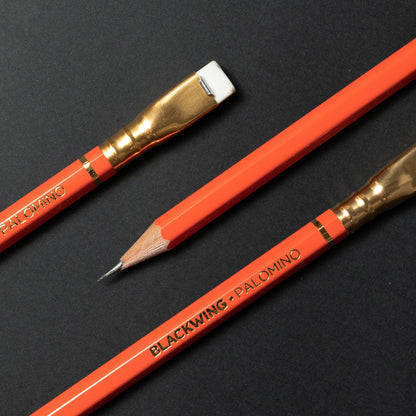 [EDICIÓN LIMITADA] Blackwing Palomino Orange – Caja 12 uds Lápiz – Grafito Firme (2B)