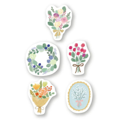 Furukawashiko - Pegatinas Dried Flower - 20 ud - FlakeSeal
