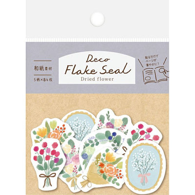 Furukawashiko - Pegatinas Dried Flower - 20 ud - FlakeSeal